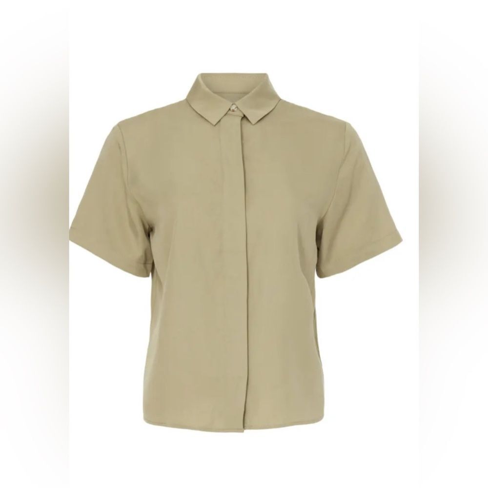 Samsoe Mina Shirt Blouse Size Large - Picture 4 of 9